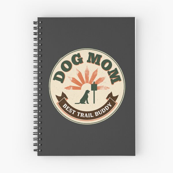 Item preview, Dog Mom Best Trail Buddy Vintage Hiking Dog designed and sold by NicolasGlowArt.