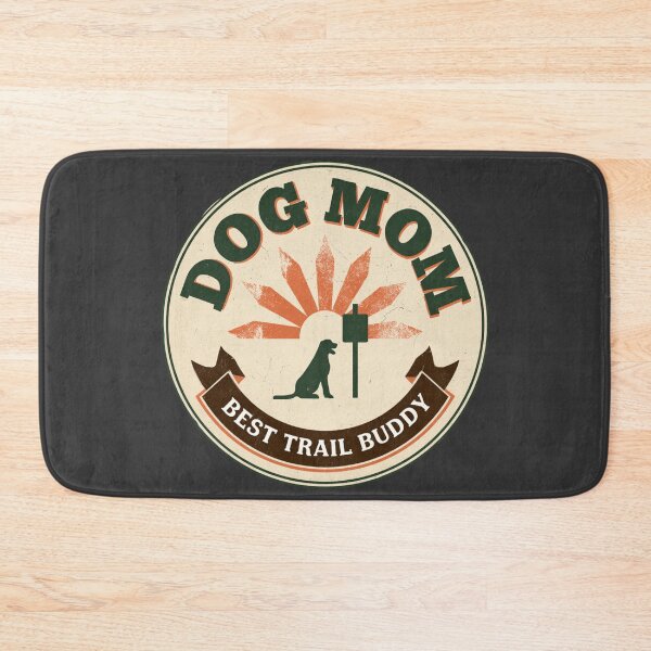 Item preview, Dog Mom Best Trail Buddy Vintage Hiking Dog designed and sold by NicolasGlowArt.