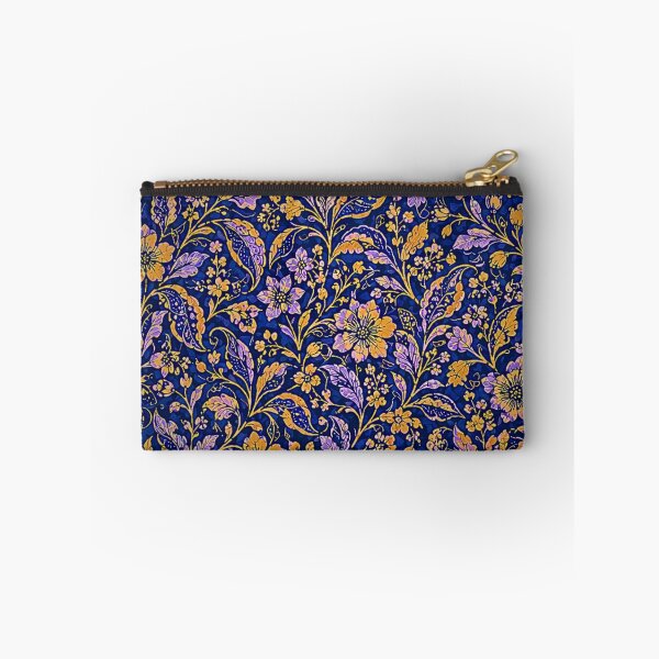 Item preview, Ornate Navy Floral & Paisley Pattern by PanaluPrint designed and sold by PanaluPrint .