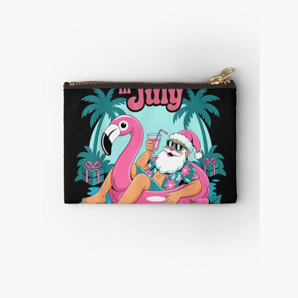 Item preview, Christmas in July Men Women Santa Flamingo Beach Summer Xmas designed and sold by bandom557.