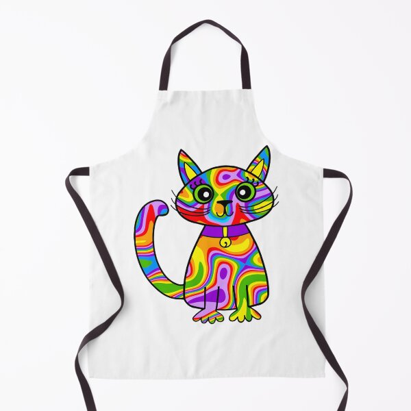 Item preview, Colorful Gay Pride Rainbow Cat Illustration Celebrating LGBTQ+ Pride and Diversity designed and sold by tlcgiftcenter.