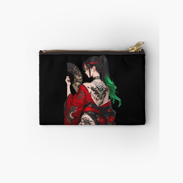 Item preview, Mysterious Anime Geisha Tattoo Kimono Art designed and sold by Demetre92.