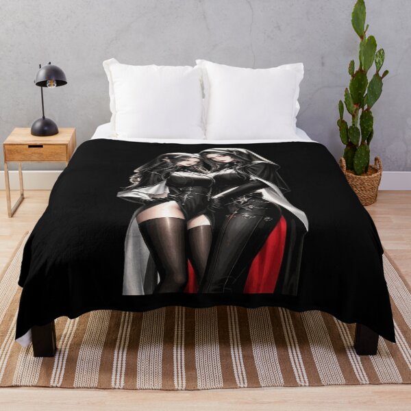 Item preview, Ropa de estilo gótico anime oscuro para hermanas designed and sold by shaGorden32.