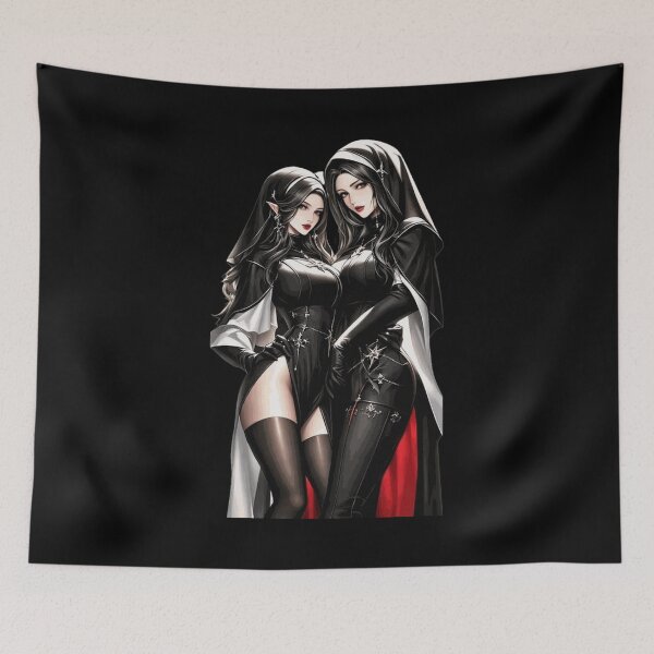 Item preview, Dark Anime Gothic Sisters Apparel designed and sold by shaGorden32.