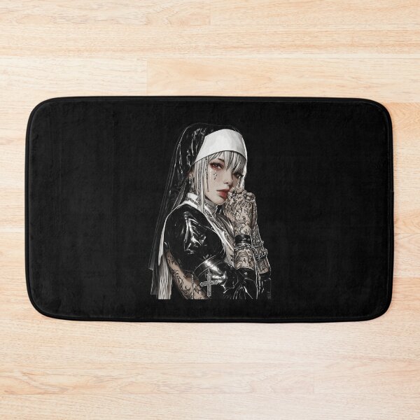 Item preview, Dark Anime Nun Tattoo Art  designed and sold by honistratton.