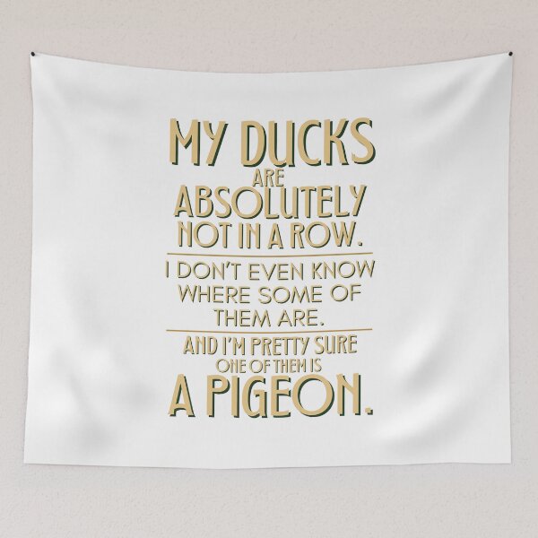 Item preview, Ducks In A Row designed and sold by LaughandLaugh.