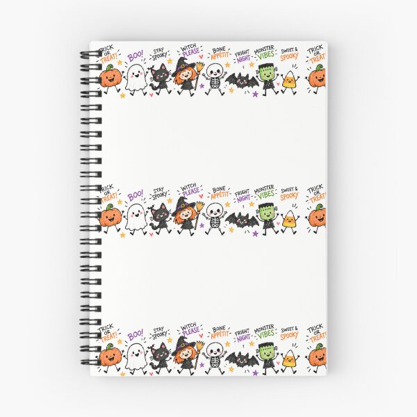 Item preview, Kawaii Halloween Squad – Cute Spooky Characters Sticker designed and sold by Rahmounik.