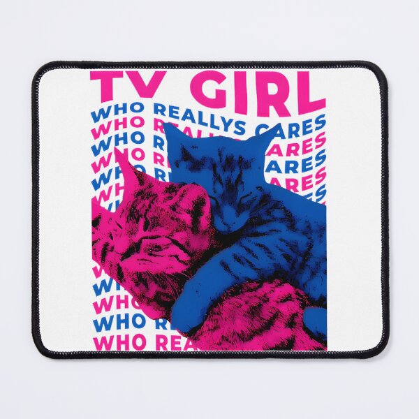 Item preview, TV Girl Album Inspired Cat Design for LoFi Music Fans and French Exit Enthusiasts designed and sold by tlcgiftcenter.