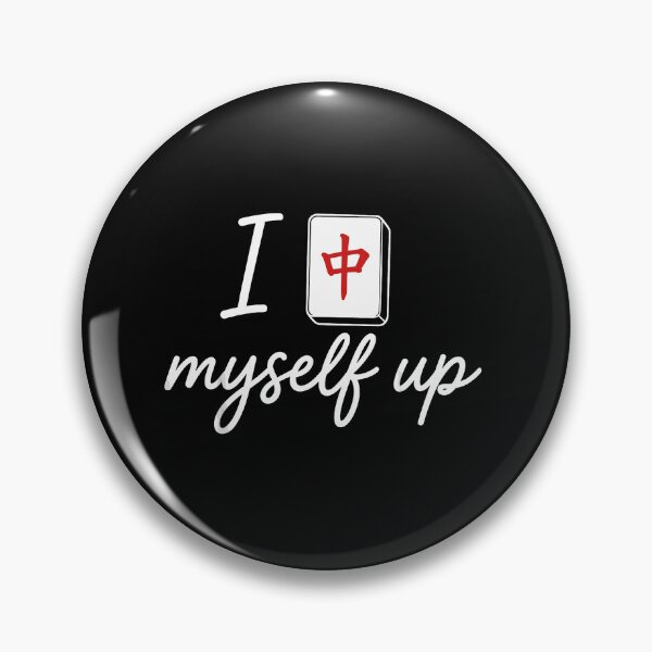 Item preview, I Crack Myself Up Mahjong Pun Tile Design designed and sold by huyongton.