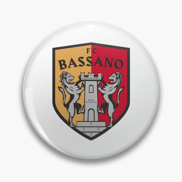 Item preview, FC Bassano Shield Crest with Lions and Tower designed and sold by Sang  M. Shelton.