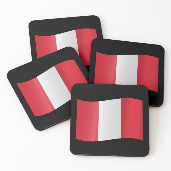 Item preview, Peruvian Waving Flag Peru Pride Design designed and sold by YAZ.