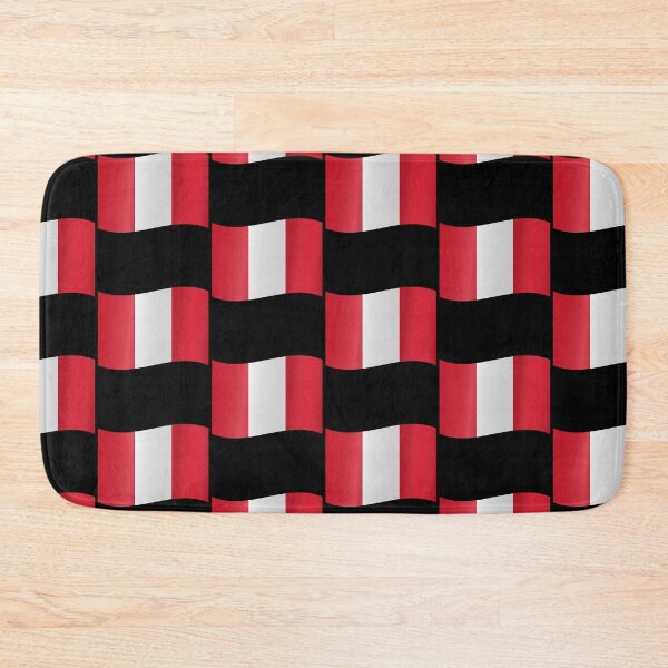 Item preview, Peruvian Waving Flag Peru Pride Design designed and sold by YAZ.
