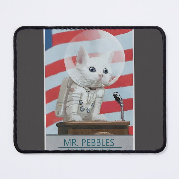 Item preview, The First Cat in Space - Cute Astronaut Cat Design designed and sold by tlcgiftcenter.