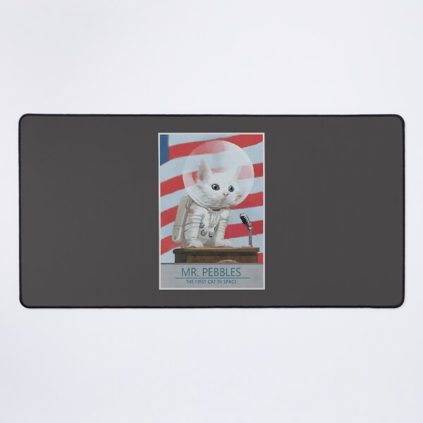 Item preview, The First Cat in Space - Cute Astronaut Cat Design designed and sold by tlcgiftcenter.
