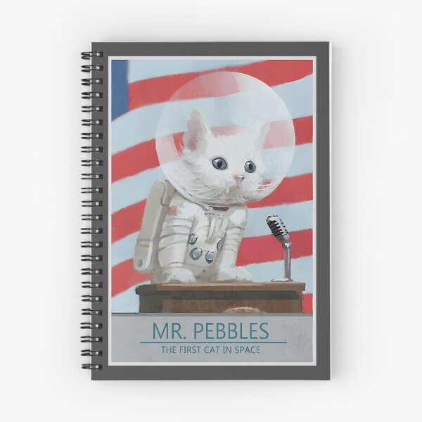Item preview, The First Cat in Space - Cute Astronaut Cat Design designed and sold by tlcgiftcenter.