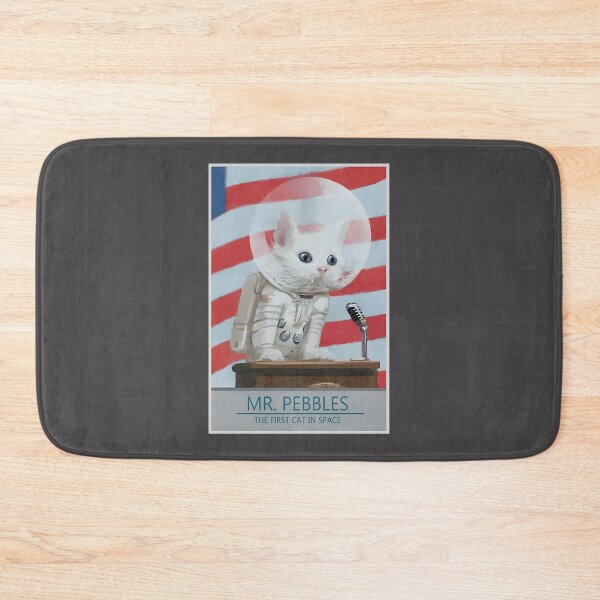 Item preview, The First Cat in Space - Cute Astronaut Cat Design designed and sold by tlcgiftcenter.