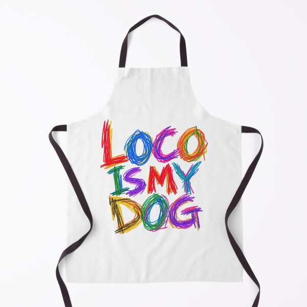 Item preview, Funny Dog Owner Grunge Graphic Loco is my dog Crayons designed and sold by UrbanStatic.