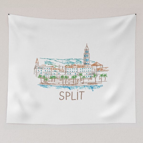 Item preview, Split Croatia Souvenir Gift for Tourists designed and sold by MichaeIRellov.