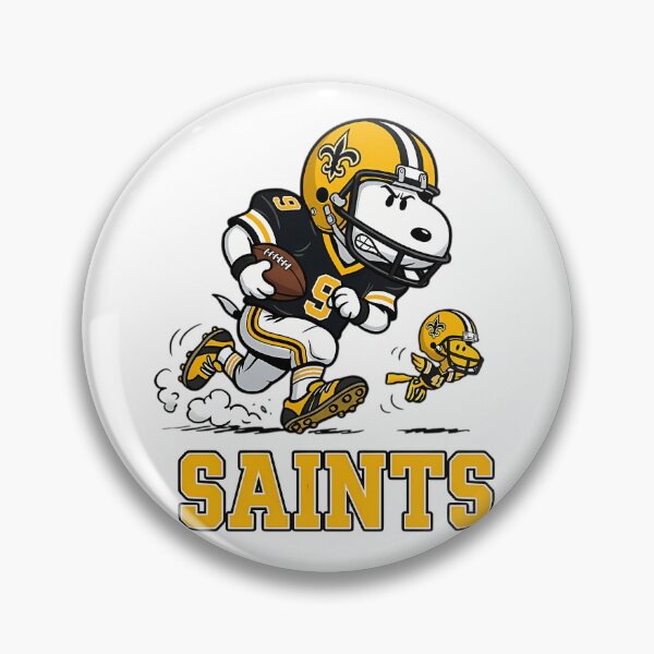 Item preview, Snoopy And Woodstock New Orleans Football Action designed and sold by PlayfuCritters.