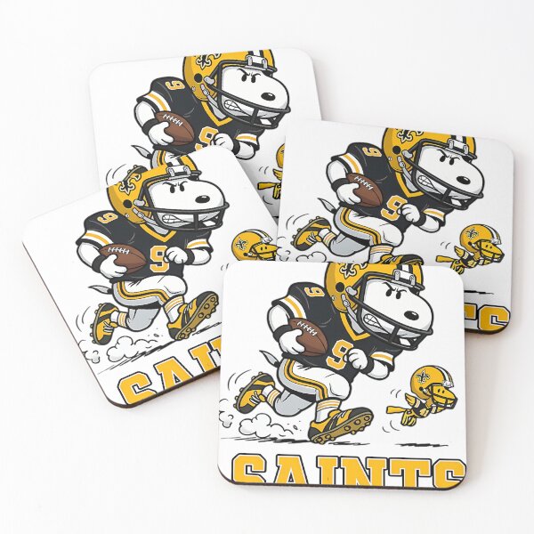 Item preview, Snoopy And Woodstock New Orleans Football Action designed and sold by PlayfuCritters.