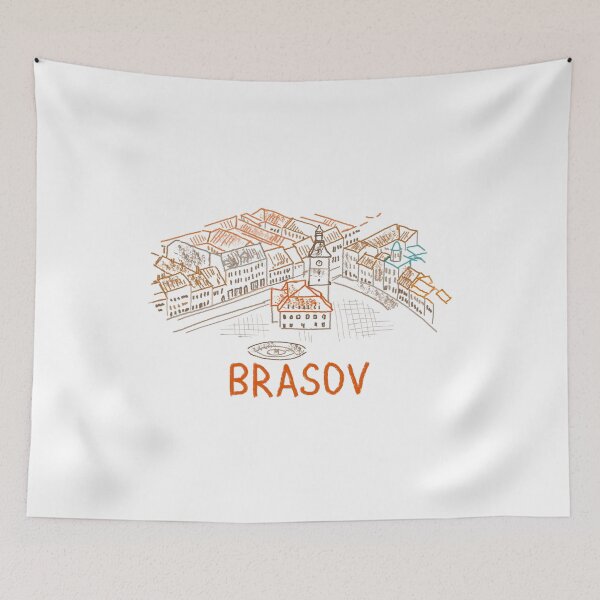 Item preview, Brasov Romania Souvenir Gift for Tourists designed and sold by MichaeIRellov.