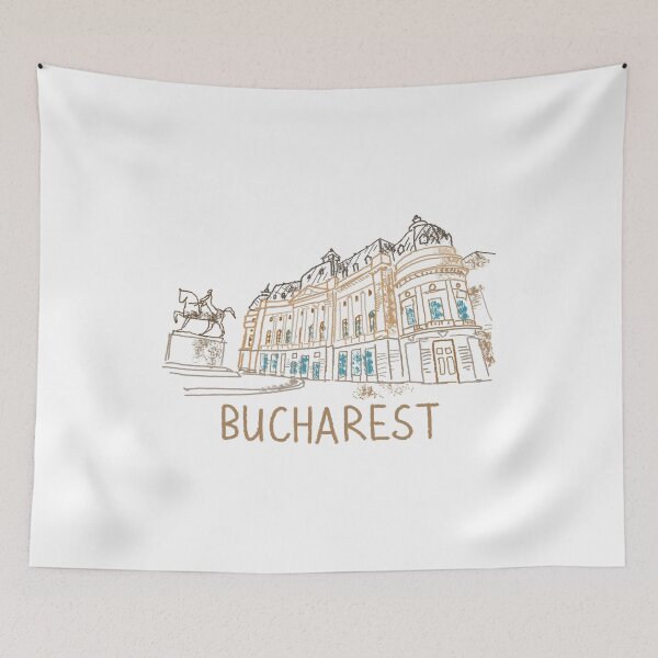 Item preview, Bucharest Romania Souvenir Gift for Tourists designed and sold by MichaeIRellov.