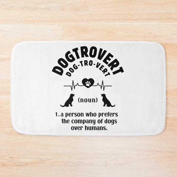 Item preview, Dog Lovers Dogtrovert Definition Funny Introvert Dog Lovers designed and sold by christineirist.