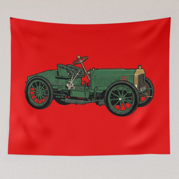 Item preview, Napier 1902: Gordon Bennett British Racing Green Pioneer Art designed and sold by FreiherrPK.