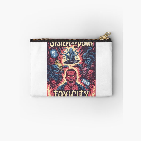 Item preview, System Of A Down Inspired Toxicity Rock Band Design designed and sold by Motorgasolina.