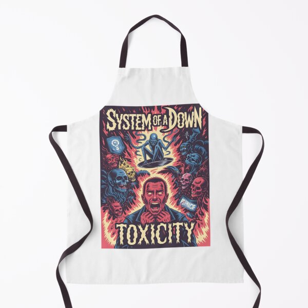 Item preview, System Of A Down Inspired Toxicity Rock Band Design designed and sold by Motorgasolina.