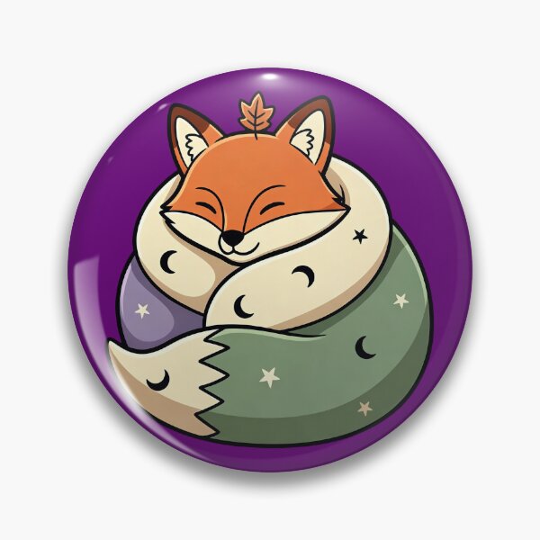 Item preview, Cute Autumn Fox with Leaf Kawaii Moon Blanket designed and sold by urmoments.