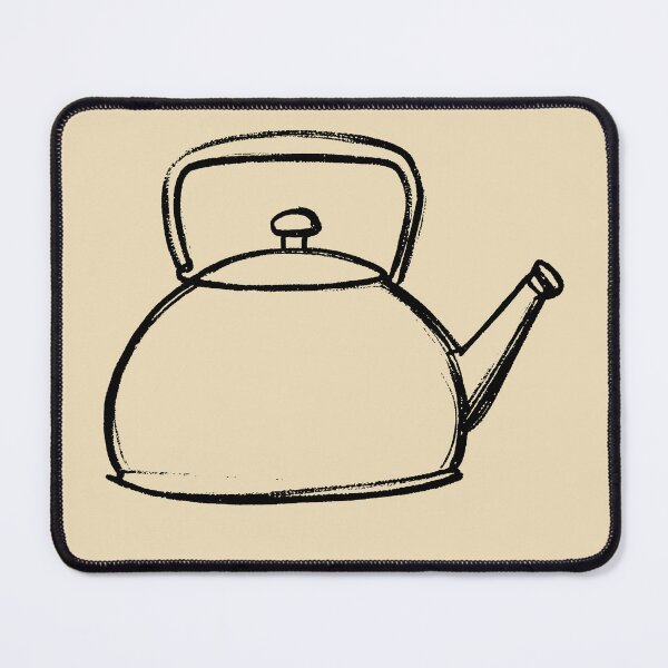 Item preview, England Kettle Print – Put The Kettle On, Funny Travel Pun Design designed and sold by MarkedArtPrints.