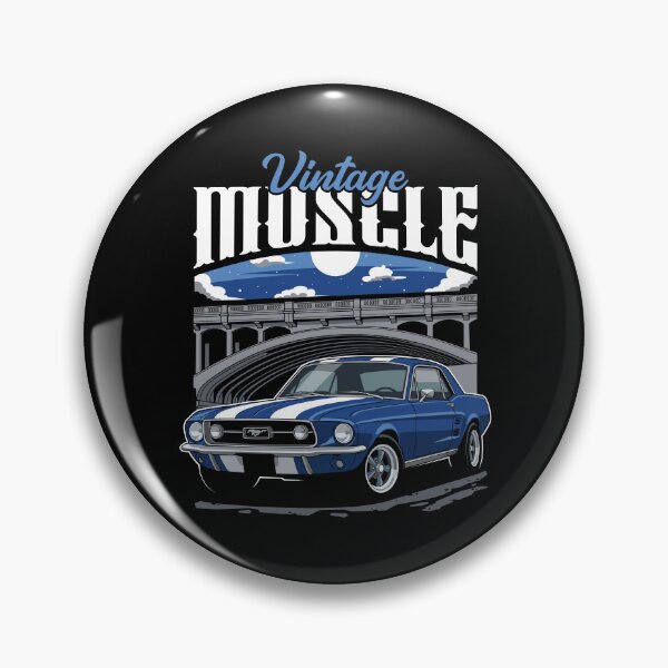 Item preview, Blue Mustang 1967 Muscle Car designed and sold by squeal tires.