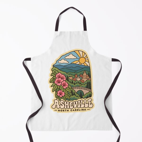 Item preview, Arte de rododendros de las Montañas Blue Ridge de Asheville, Carolina del Norte (estilo vintage). designed and sold by LittleArij.