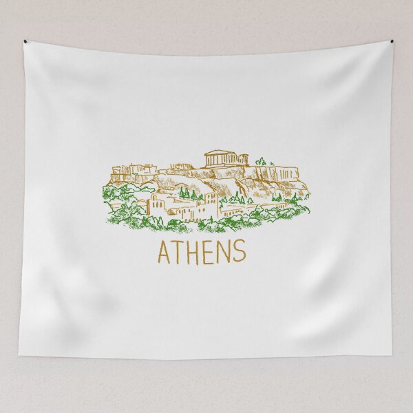Item preview, Athens Greece Souvenir Gift for Tourists designed and sold by MichaeIRellov.