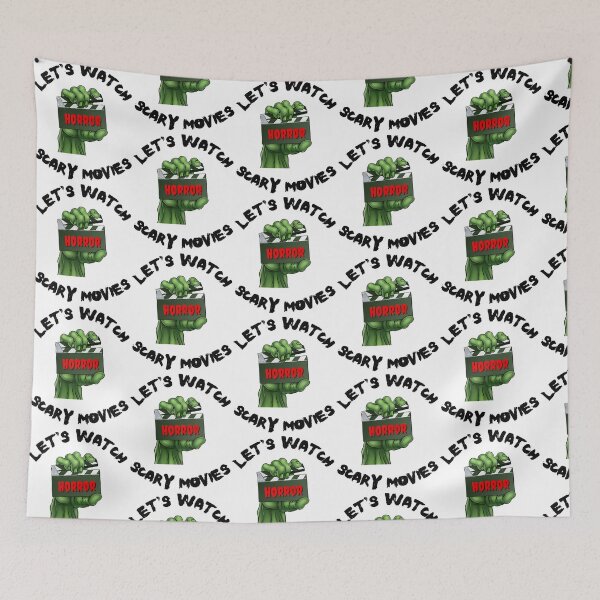 Item preview, Lets Watch Scary Movies Horror Movie Obsessed designed and sold by Strokerdesign.