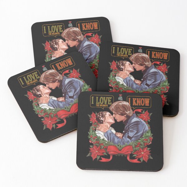 Item preview, Star Wars Christmas Han Solo Leia I Love the Holidays I Know designed and sold by bandom557.