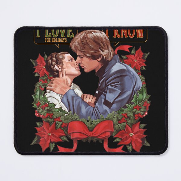 Item preview, Star Wars Christmas Han Solo Leia I Love the Holidays I Know designed and sold by bandom557.