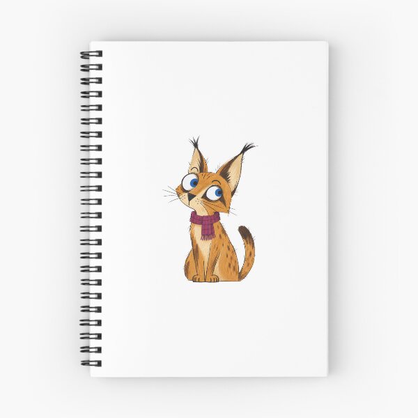 Item preview, Caracal in a Plum Scarf designed and sold by The-Art-of-D.