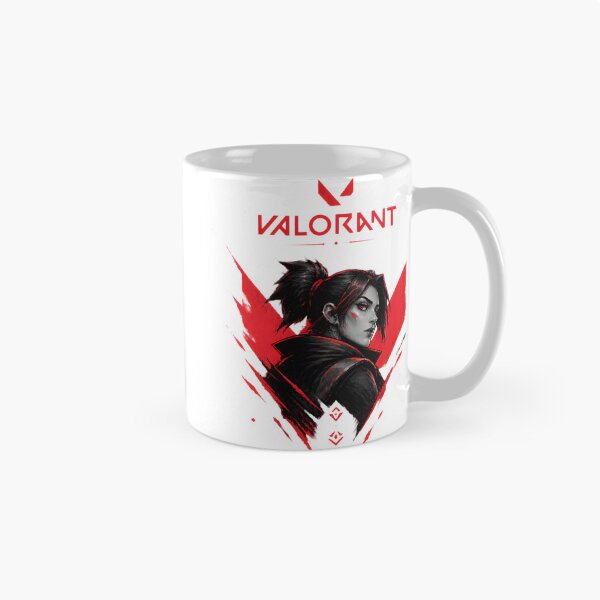 Item preview, Minimalist Red and Black Valorant V Logo Esports Gaming Design designed and sold by Denihw.