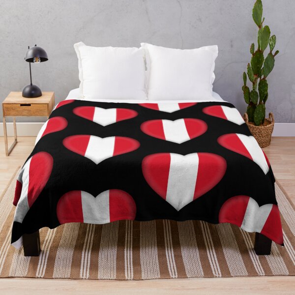 Item preview, Peruvian 3D Flag Heart Peru Love Design designed and sold by YAZ.