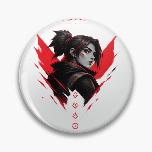 Item preview, Minimalist Red and Black Valorant V Logo Esports Gaming Design designed and sold by Denihw.