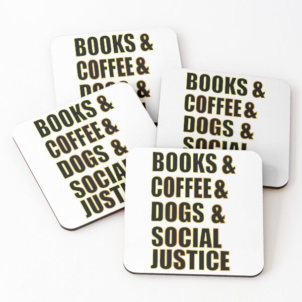 Item preview, Books And Coffee And Dogs And Social Justice designed and sold by blowerkatherine.