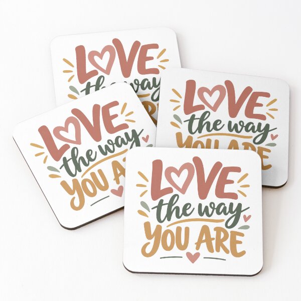 Item preview, Love the Way You Are – Self Love Inspirational Quote designed and sold by Lovestickerco.