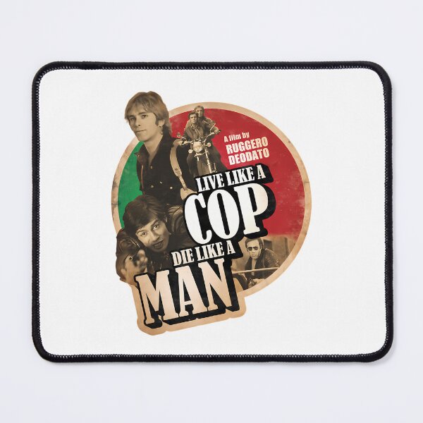 Item preview, Live Like A Cop Die Like A Man (1976) designed and sold by Strokerdesign.