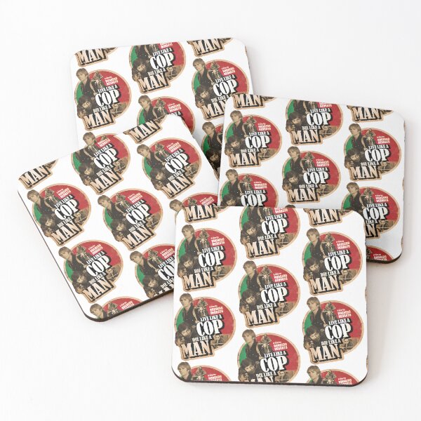 Item preview, Live Like A Cop Die Like A Man (1976) designed and sold by Strokerdesign.
