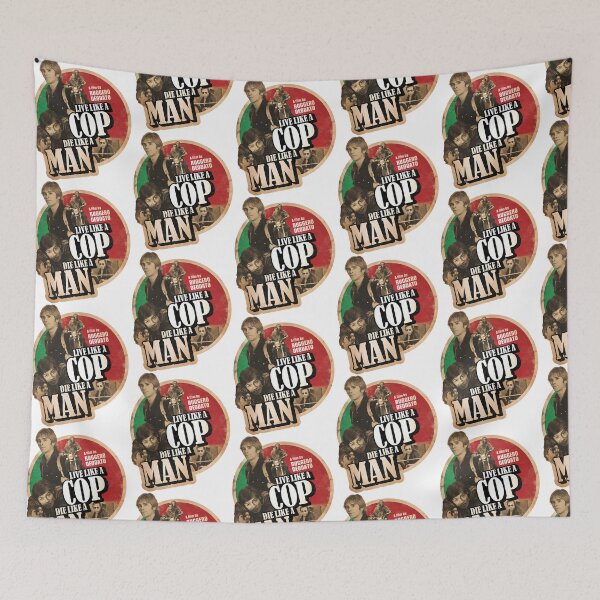 Item preview, Live Like A Cop Die Like A Man (1976) designed and sold by Strokerdesign.