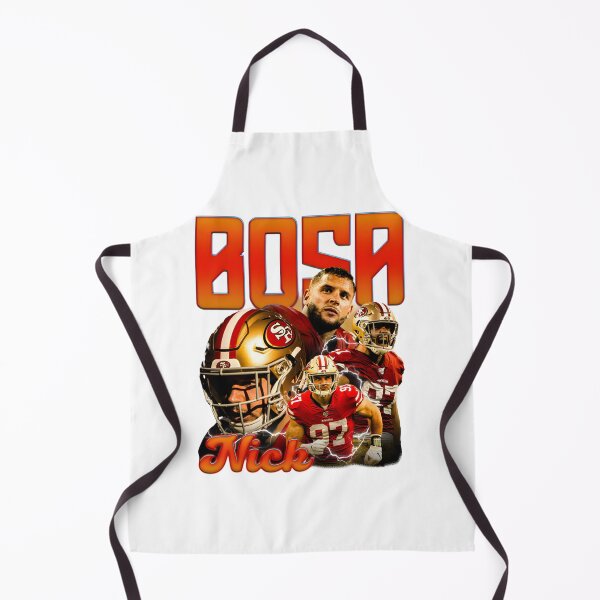 Item preview, Vintage Style Football Player Design Inspired by Nick Bosa designed and sold by Inari  Nofox.