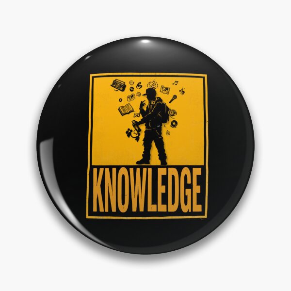 Item preview, Knowledge Streetwear Art Hip Hop Graphic T-Shirt designed and sold by YOFANTZ!.