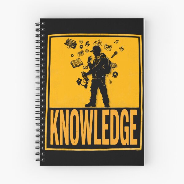 Item preview, Knowledge Streetwear Art Hip Hop Graphic T-Shirt designed and sold by YOFANTZ!.